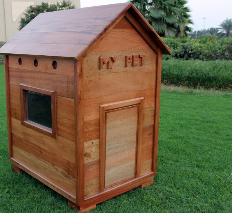 Wooden Pet House in Dubai UAe (1)