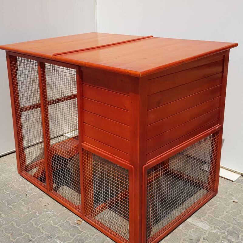 Cat House with Play Area and Ladder - Image 3