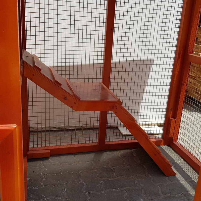 Cat House with Play Area and Ladder - Image 4