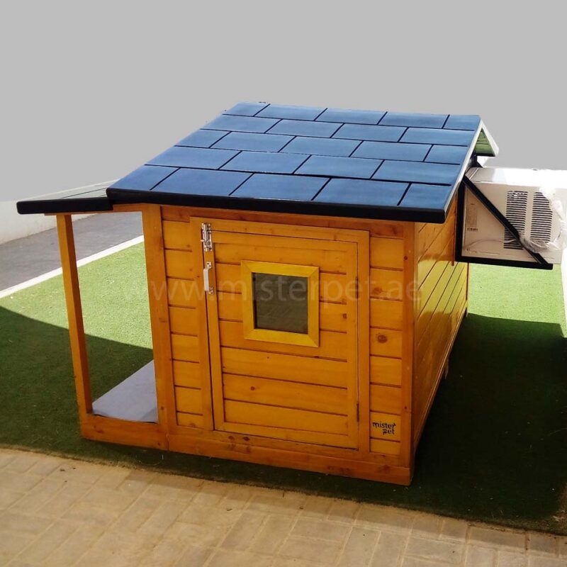 Double Dog Kennel With AC - Image 2