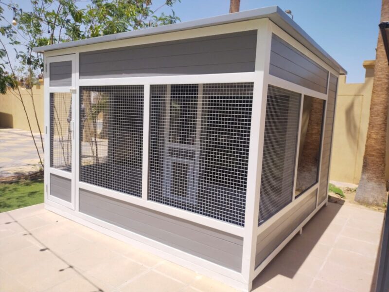 Wooden Cat Villa with AC