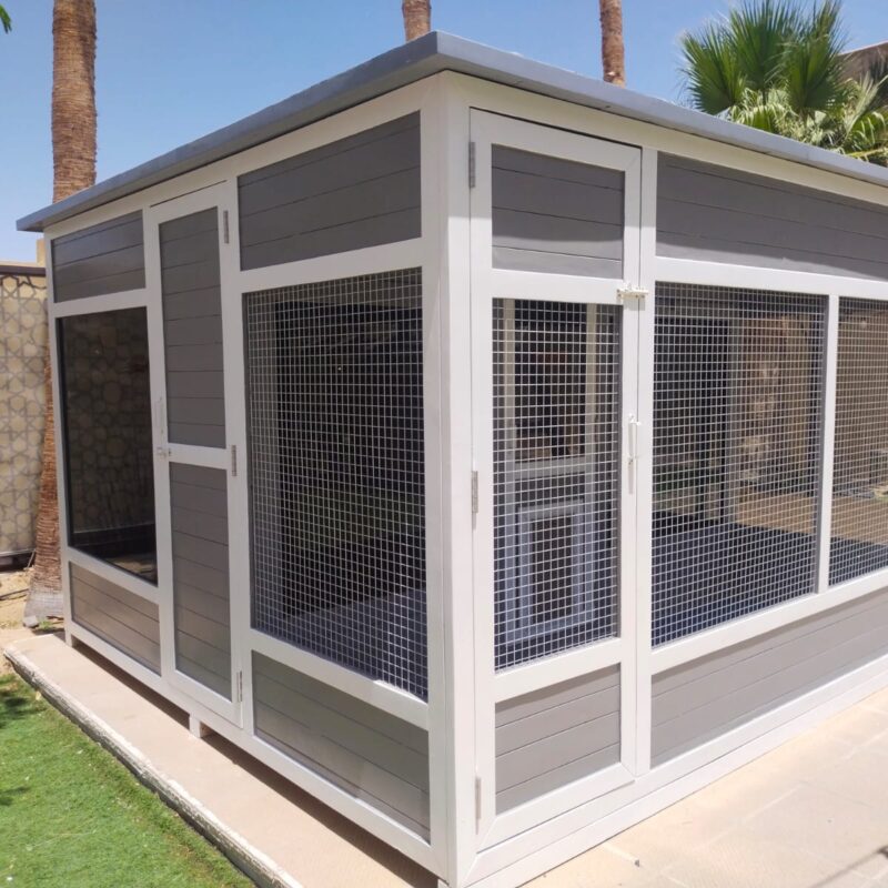 Wooden Cat Villa with AC