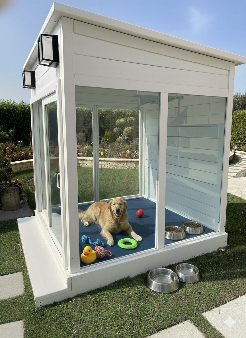 Dog Glass Villa